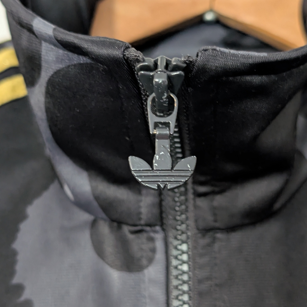 Adidas X Marimekko Black and Gold Floral Track Jacket - Picture 5 of 9